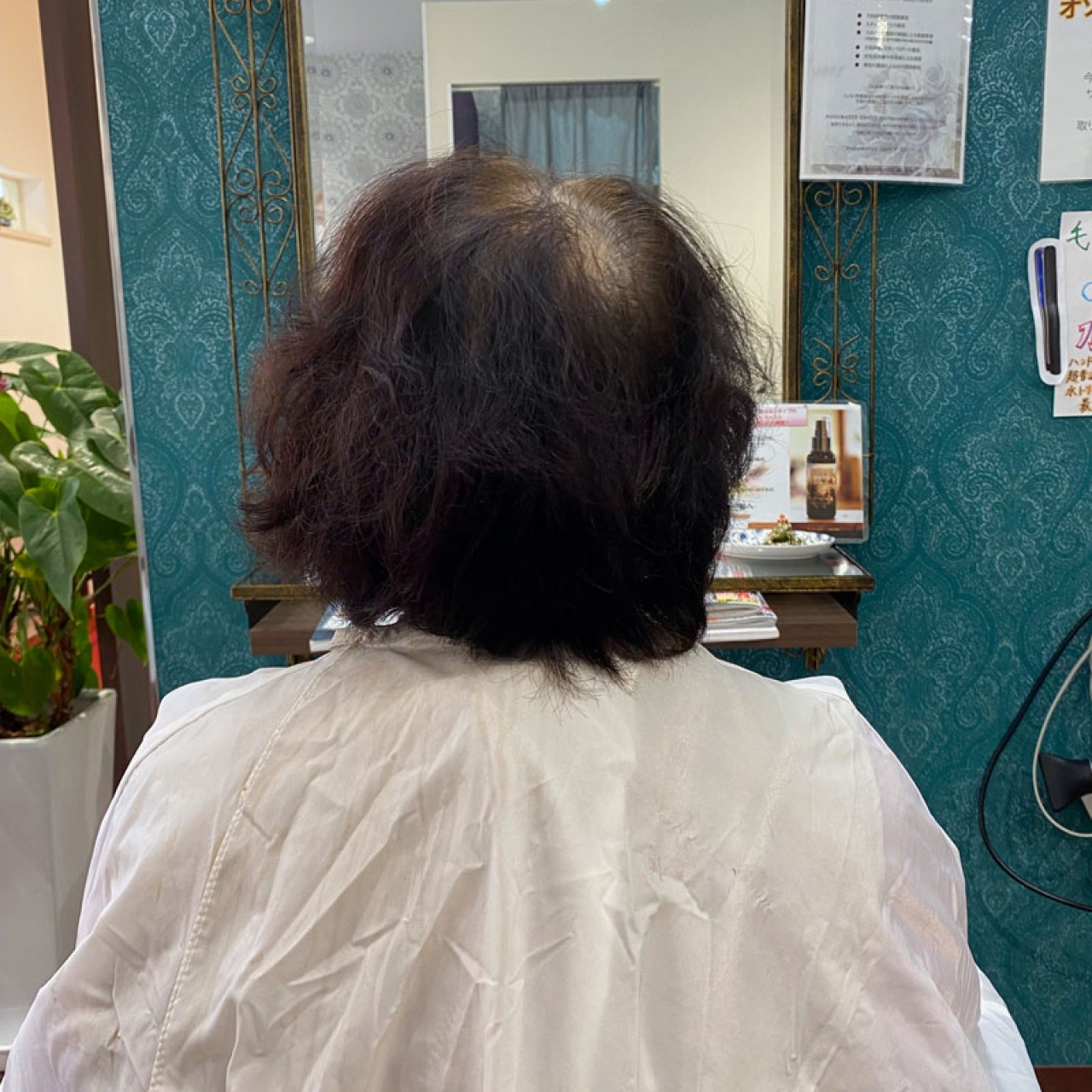 年齢による髪のハリコシ